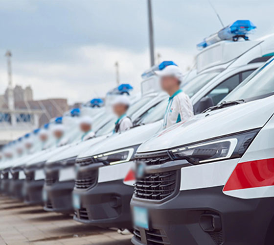 马尔康市服务车队展示